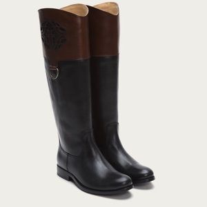 Melissa Logo - Frye Boots - Size 8